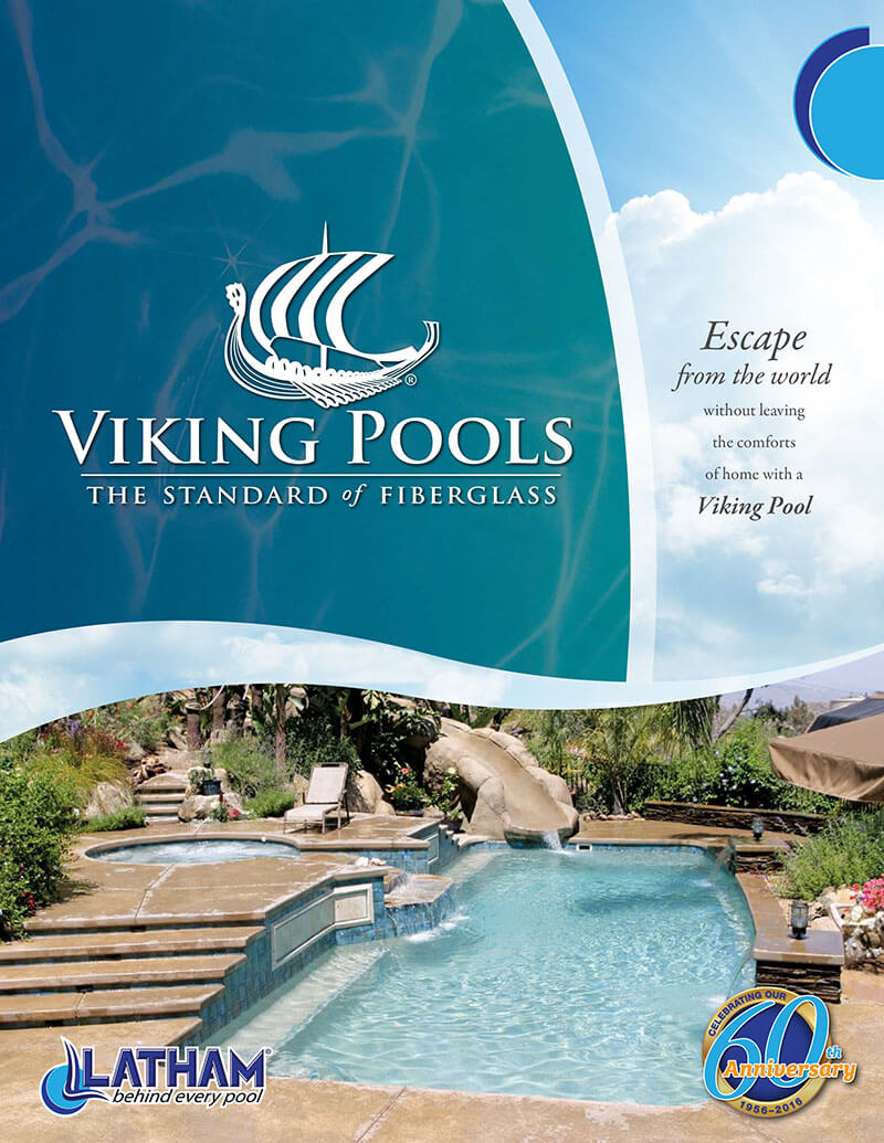 Viking Pools brochure from Aquatic Pools and Landscape