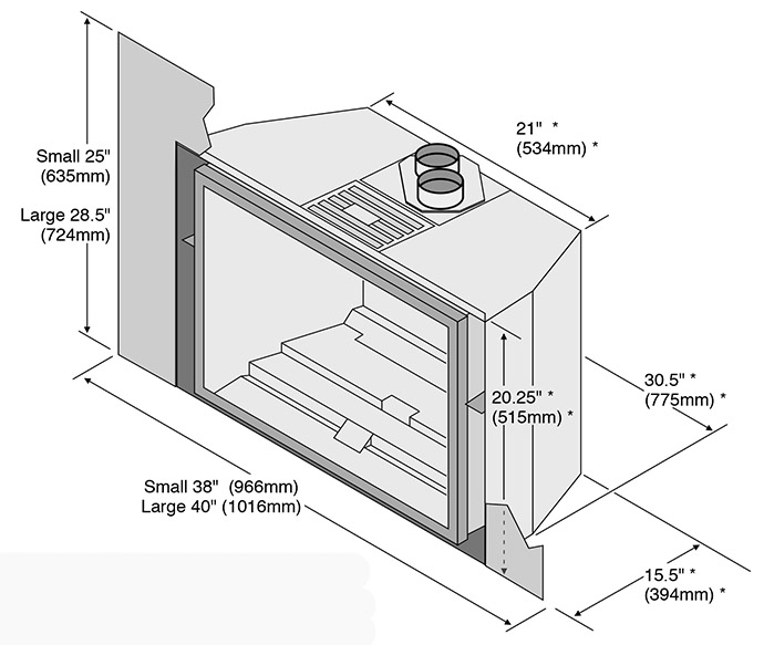 Dimensions cm