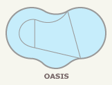 Pool Shapes - Oasis
