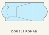 Pool Shapes - Double Roman