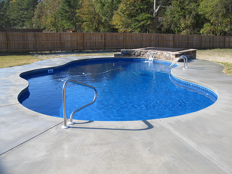 cost of a liner pool