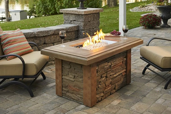 Outdoor Great Room Gas Firepits Porter S Mountain View Supply