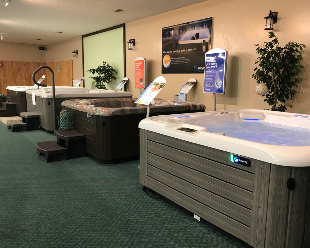We are a Hot Tub Dealer!